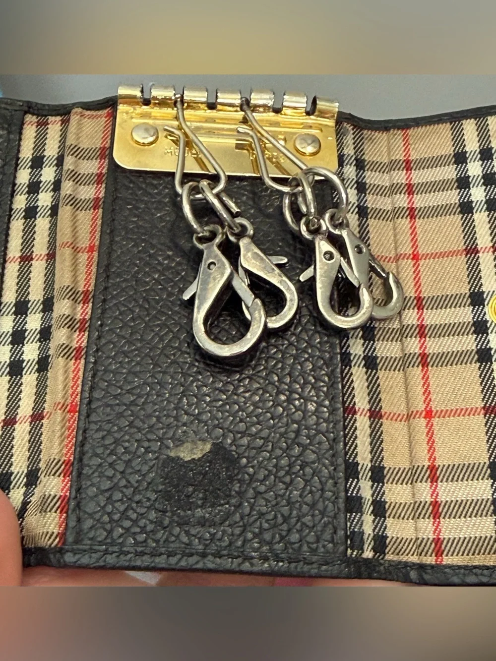 Burberrys key holder